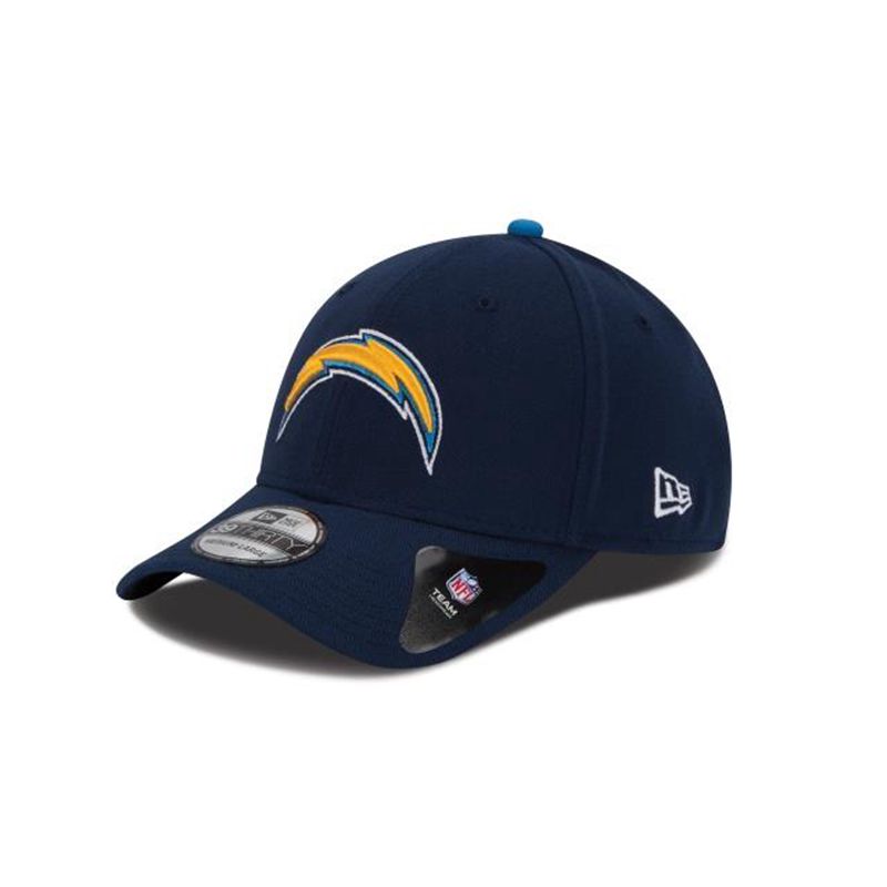 NFL Los Angeles Chargers Team Classic 39Thirty Stretch Fit (XXX2749) - Blue New Era Caps